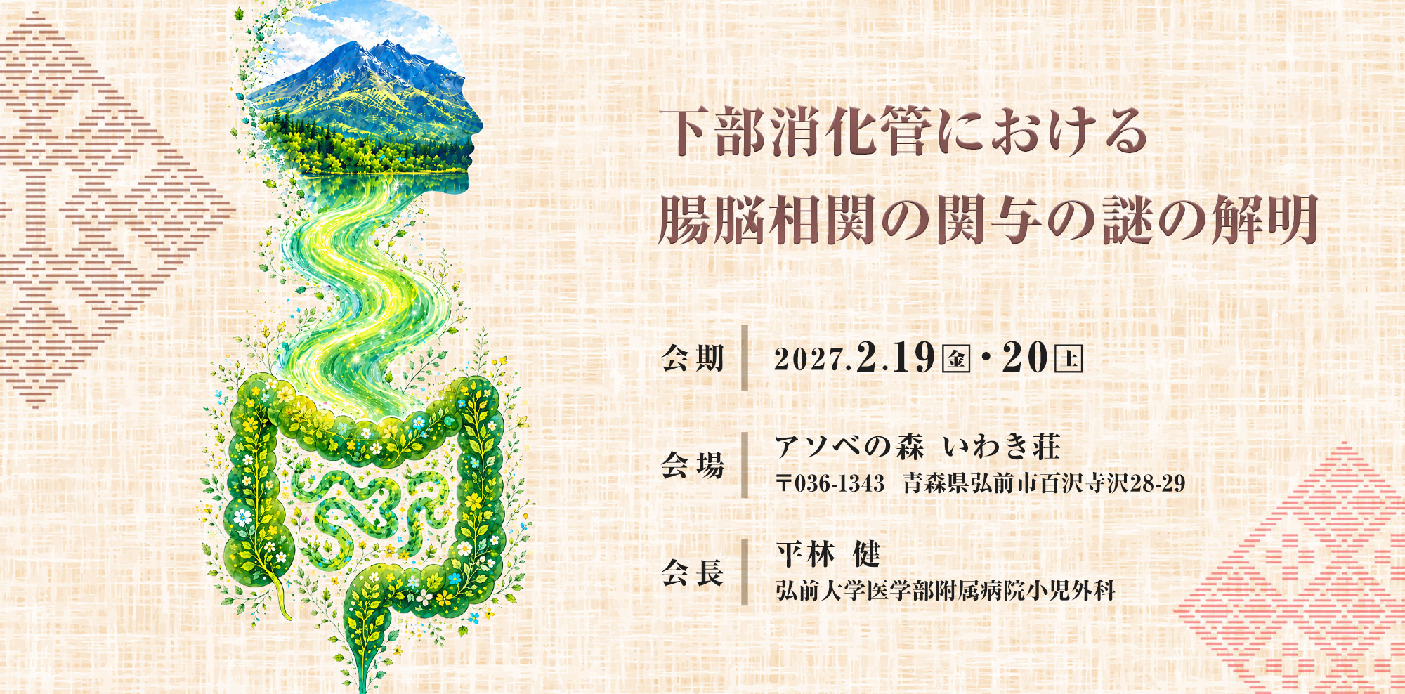 下部消化管における腸脳相関の関与の謎の解明
